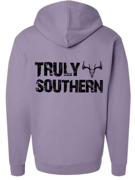 Truly Southern Buck Skull Hoodie