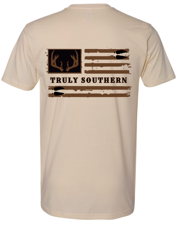 Buck Horn Flag T-Shirt
