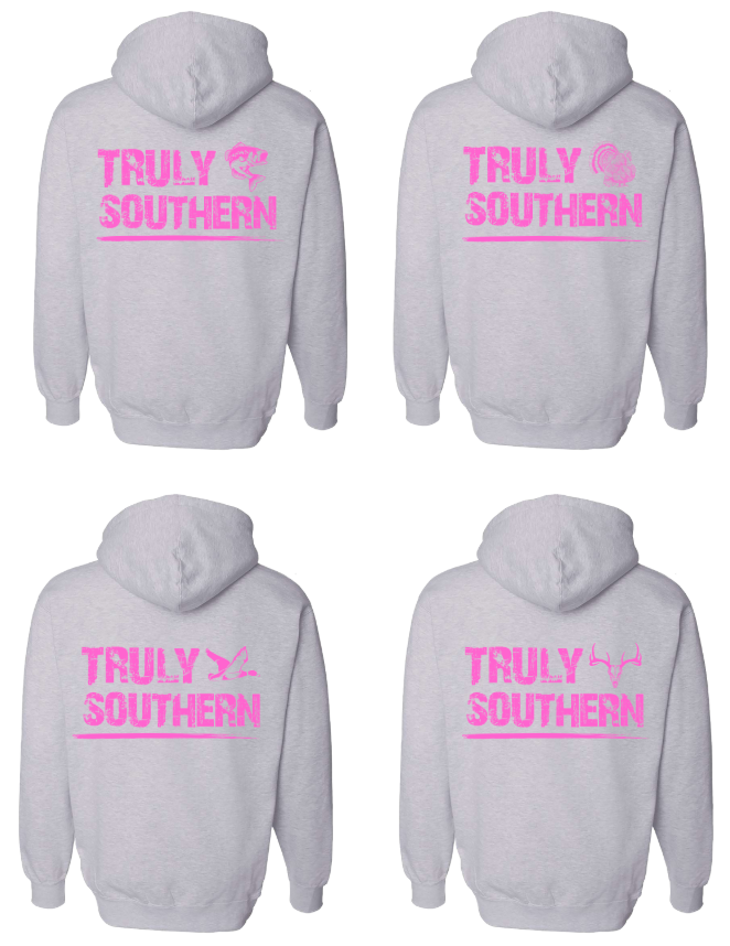 Pink Truly Southern Hoodie