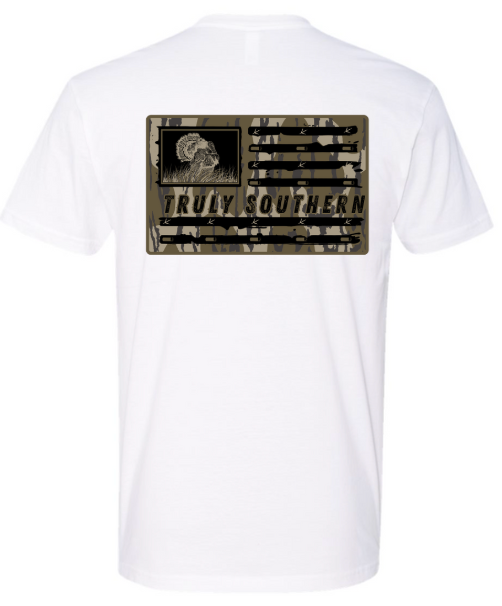 Turkey Flag on Camo T-Shirt