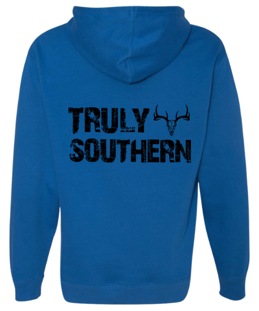 Truly Southern Buck Skull Hoodie