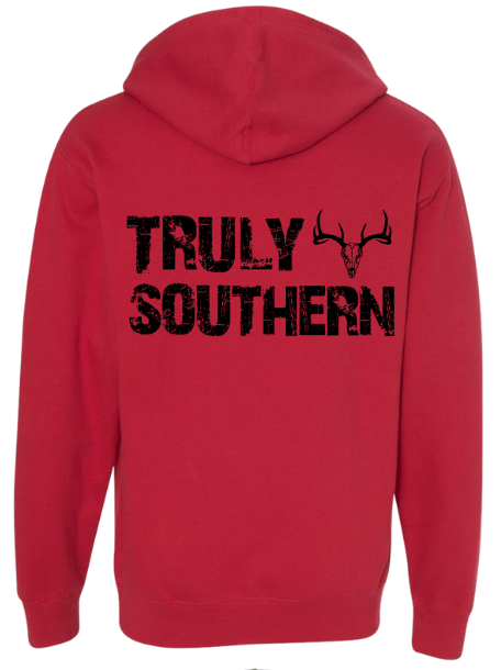 Truly Southern Buck Skull Hoodie